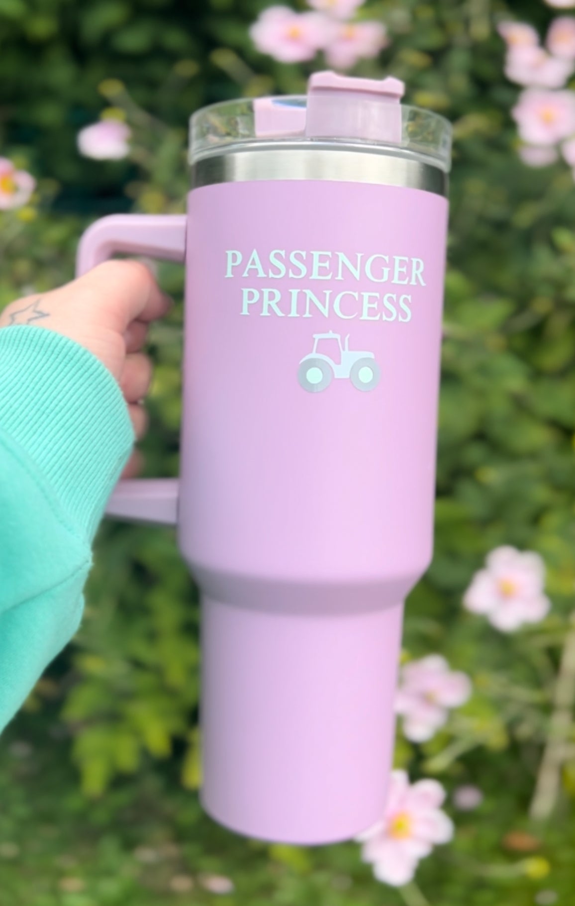 40oz passenger princess tumbler