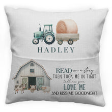 Load image into Gallery viewer, Farm reading cushion cover
