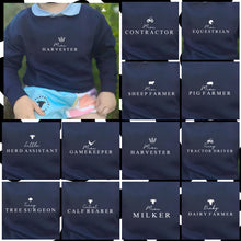 Load image into Gallery viewer, The Navy Mini Sweatshirt
