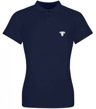 Load image into Gallery viewer, Only Farms Ladies Navy Polo
