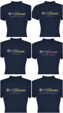 Load image into Gallery viewer, Only Farms Ladies Navy Polo
