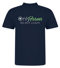 Load image into Gallery viewer, Only Farms Mens Navy Polo
