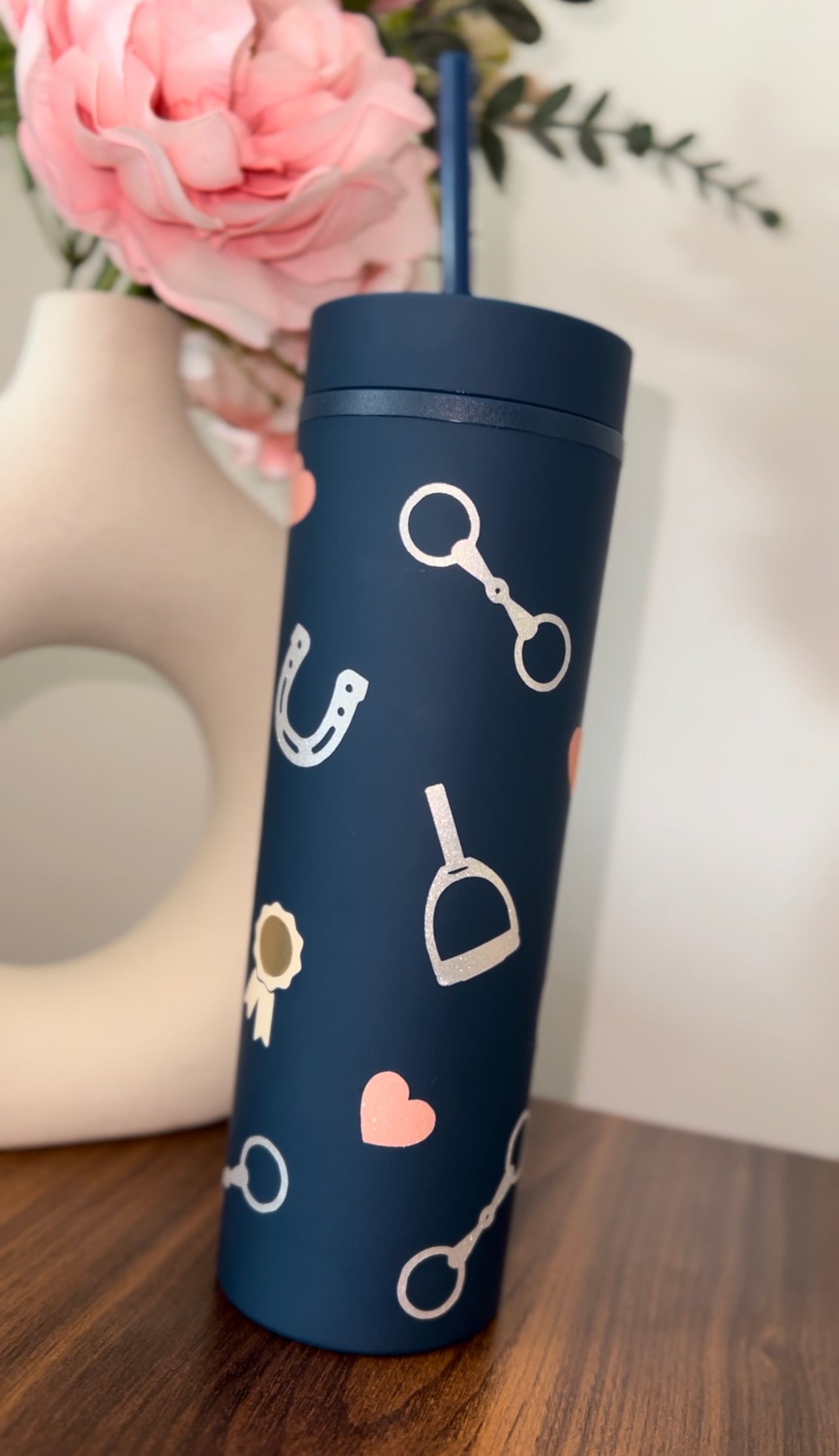 Equestrian 16oz Skinny Tumbler