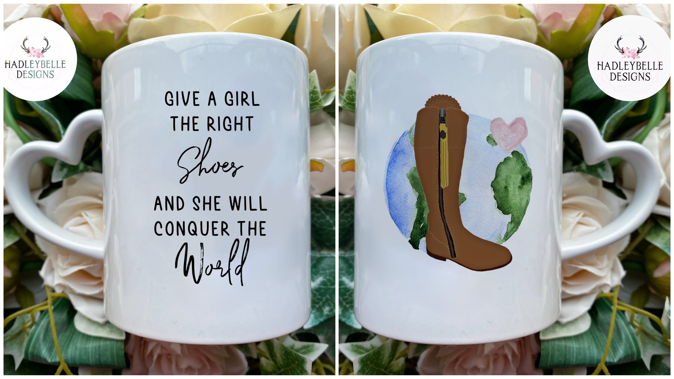 Conquer the world Fairfax Regina mug